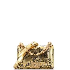 Chanel Boy Flap Bag Graffiti Crocodile #242795C48B